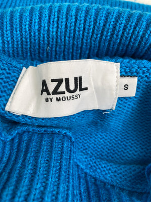 AZUL by MOUSSY/アズールバイマウジー/ニット/セーター/トップス/ブルー/S