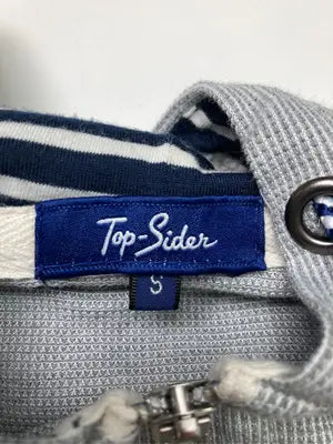 top sider/パーカー/トップス/グレー/S