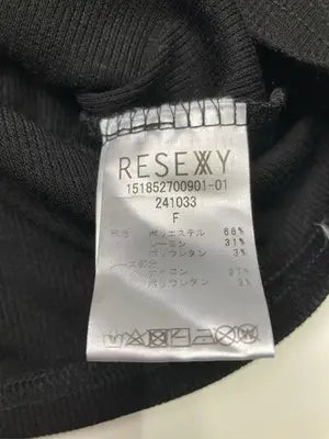 RESEXXY/リゼクシー/Tシャツ/カットソー/トップス/ブラック/F