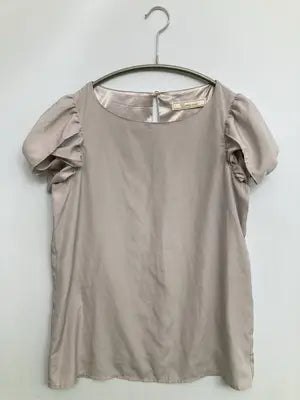 LUNACION/Tシャツ/カットソー/トップス/ベージュ/M  バスト79～87　身長154～162