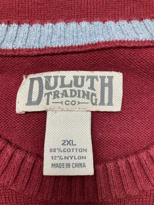 DULUTH TRADING/ダルーストレーディング/ニット/セーター/トップス/レッド/2XL