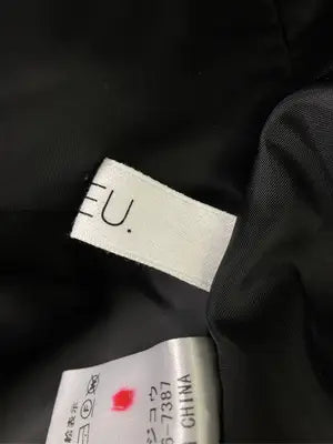 LVEU./ラブユ/チェスターコート/ジャケット/アウター/ブラック/F