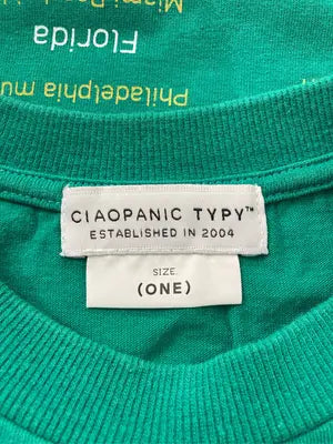 CIAOPANIC TYPY/チャオパニックティピー/スウェット/トップス/グリーン/ONE
