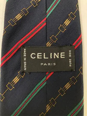 CELINE/セリーヌ/ネクタイ/ファッション雑貨/ネイビー