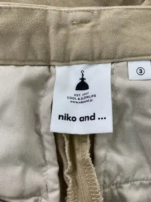 niko and .../ニコアンド/チノパンツ/パンツ/ベージュ/3