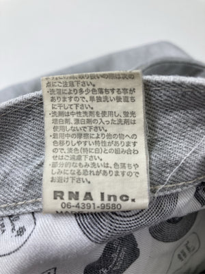 RNA/アールエヌエー/デニムパンツ/パンツ/グレー/S