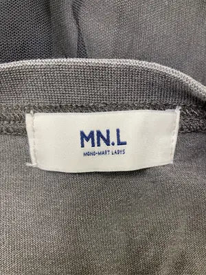 MN.L/エムエヌエル/Tシャツ/カットソー/トップス/グレー/F