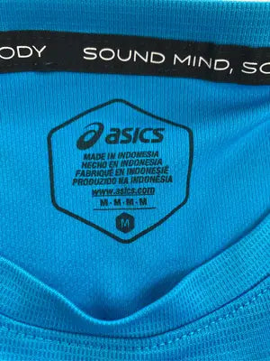 asics/アシックス/Tシャツ/カットソー/トップス/スカイブルー/M