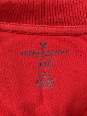 AMERICAN EAGLE/アメリカンイーグル/ポロシャツ/トップス/レッド/M