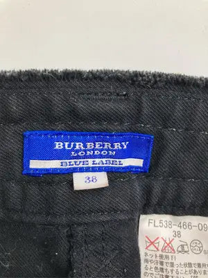 BURBERRY BLUE LABEL/バーバリーブルーレーベル/ショート/ミニスカート/スカート/ブラック/38