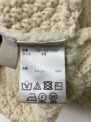 FREE’SMART/フリーズマート/ニット/セーター/トップス/ホワイト/FR