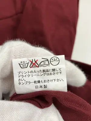 Subciety/サブサエティ/シャツ/ブラウス/トップス/レッド/M