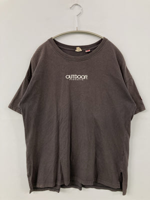 OUTDOOR/アウトドア/Tシャツ/カットソー/トップス/グレー/L