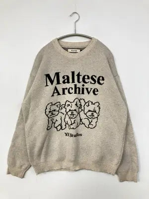 Wai Kei/ニット/セーター/トップス/グレー