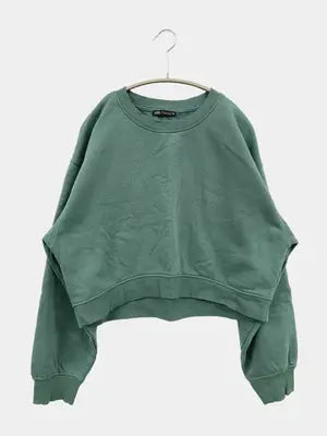 ZARA/ザラ/スウェット/トップス/グリーン/USA L