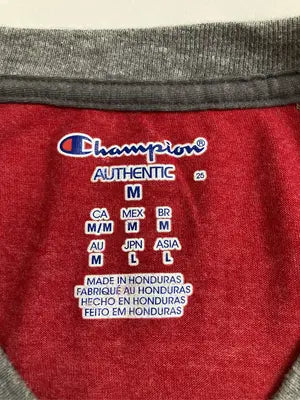 Champion/チャンピオン/Tシャツ/カットソー/トップス/レッド/L