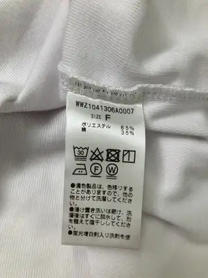 SLOPPY/スロッピー/Tシャツ/カットソー/トップス/ホワイト/F
