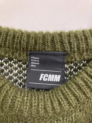 FCMM/エフシーエムエム/ニット/セーター/トップス/グリーン/L