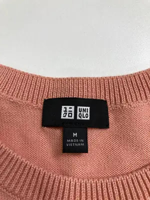 UNIQLO/ユニクロ/ニット/セーター/トップス/オレンジ/M