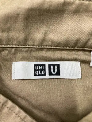 UNIQLO U/ユニクロユー/シャツ/ブラウス/トップス/ベージュ/L