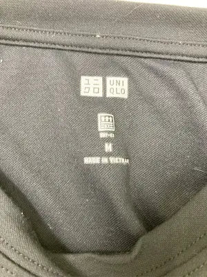 UNIQLO/ユニクロ/Tシャツ/カットソー/トップス/ブラック/M