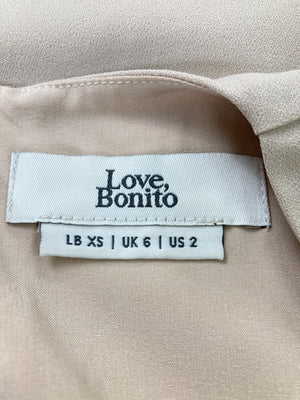 Love, Bonito/ラブボニート/つなぎ/オールインワン/オールインワン・サロペット/ベージュ/LB XS/UK 6/US 2