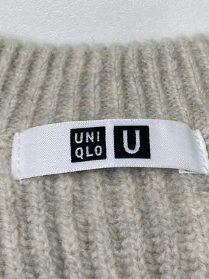 UNIQLO U/ユニクロユー/ニット/セーター/トップス/ベージュ/XL