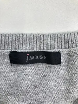 IMAGE/イメージ/ニット/セーター/トップス/グレー/M