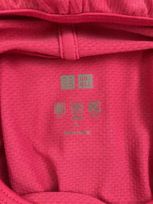 UNIQLO/ユニクロ/ジャージ/トラックジャケット/トップス/ピンク/L