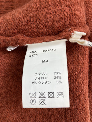 CLASSICAL ELF/クラシカルエルフ/ニット/セーター/トップス/ブラウン/M-L