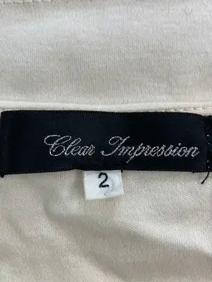 CLEARIMPRESSION/クリアインプレッション/Tシャツ/カットソー/トップス/アイボリー/2