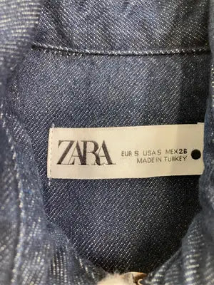ZARA/ザラ/シャツワンピース/ワンピース/ドレス/ネイビー/EUR S/USA S/MEX 26