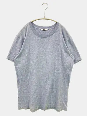 UNIQLO/ユニクロ/Tシャツ/カットソー/トップス/ブルー/L