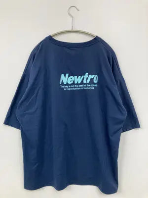 Tシャツ/カットソー/トップス/ブルー/XL