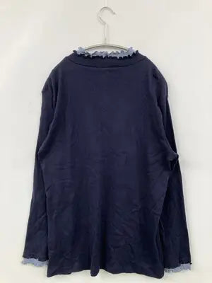 Tシャツ/カットソー/トップス/ネイビー/LL