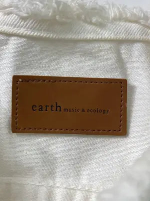 earth music&ecology/アースミュージックアンドエコロジー/ノーカラージャケット/ジャケット/アウター/アイボリー/M