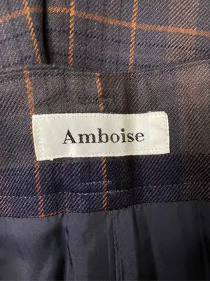 Amboise/スラックス/パンツ/ブラウン/W-66