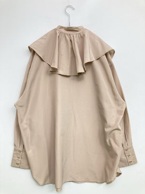 シャツ/ブラウス/トップス/ブラウン/M