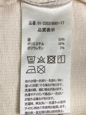 Tシャツ/カットソー/トップス/アイボリー/S