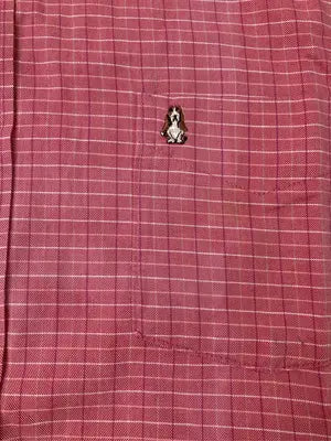 Hush Puppies/ハッシュパピー/シャツ/ブラウス/トップス/レッド/L