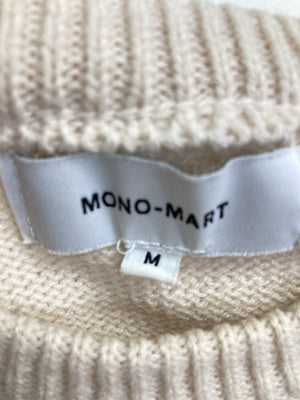 MONO-MART/モノマート/ニット/セーター/トップス/ベージュ/M