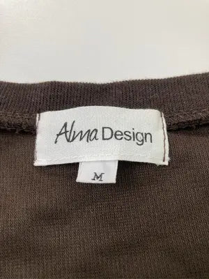 Alma Design/アルマデザイン/ノースリーブ/トップス/ブラウン/M
