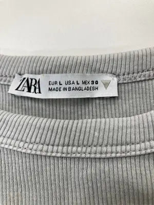 ZARA/ザラ/タンクトップ/トップス/グレー/L