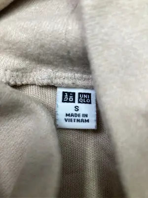 UNIQLO/ユニクロ/Tシャツ/カットソー/トップス/ベージュ/S