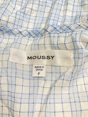 MOUSSY/マウジー/シャツ/ブラウス/トップス/スカイブルー/F