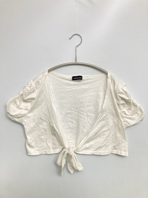 millennia/ミレニア/カーディガン/ボレロ/トップス/ホワイト/L