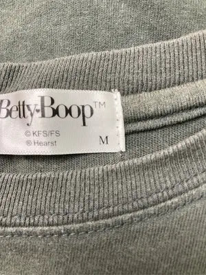 Betty・Boop/ベティブープ/Tシャツ/カットソー/トップス/グレー/M