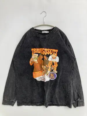 FASHION Z/Tシャツ/カットソー/トップス/ブラック/L