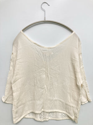 MOUSSY/マウジー/シャツ/ブラウス/トップス/アイボリー/F