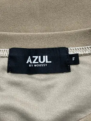 AZUL by MOUSSY/アズールバイマウジー/Tシャツ/カットソー/トップス/ベージュ/F